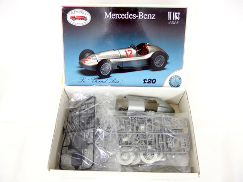 【買取】リバイバル 1/20スケール メルセデス・ベンツ W163 1939 ＆ フェラーリ 500 1952