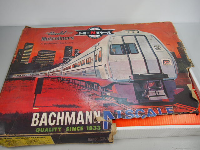【買取】トミー Nスケール BACHMANN Metroliners バックマン メトロライナー　鉄道模型